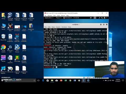 Lab 3 Install Root Kit Hunter
