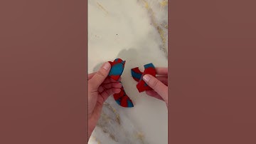 Squid Game Heart Polymer Clay Dalgona Cookie  #shorts #dalgona  #squidgame