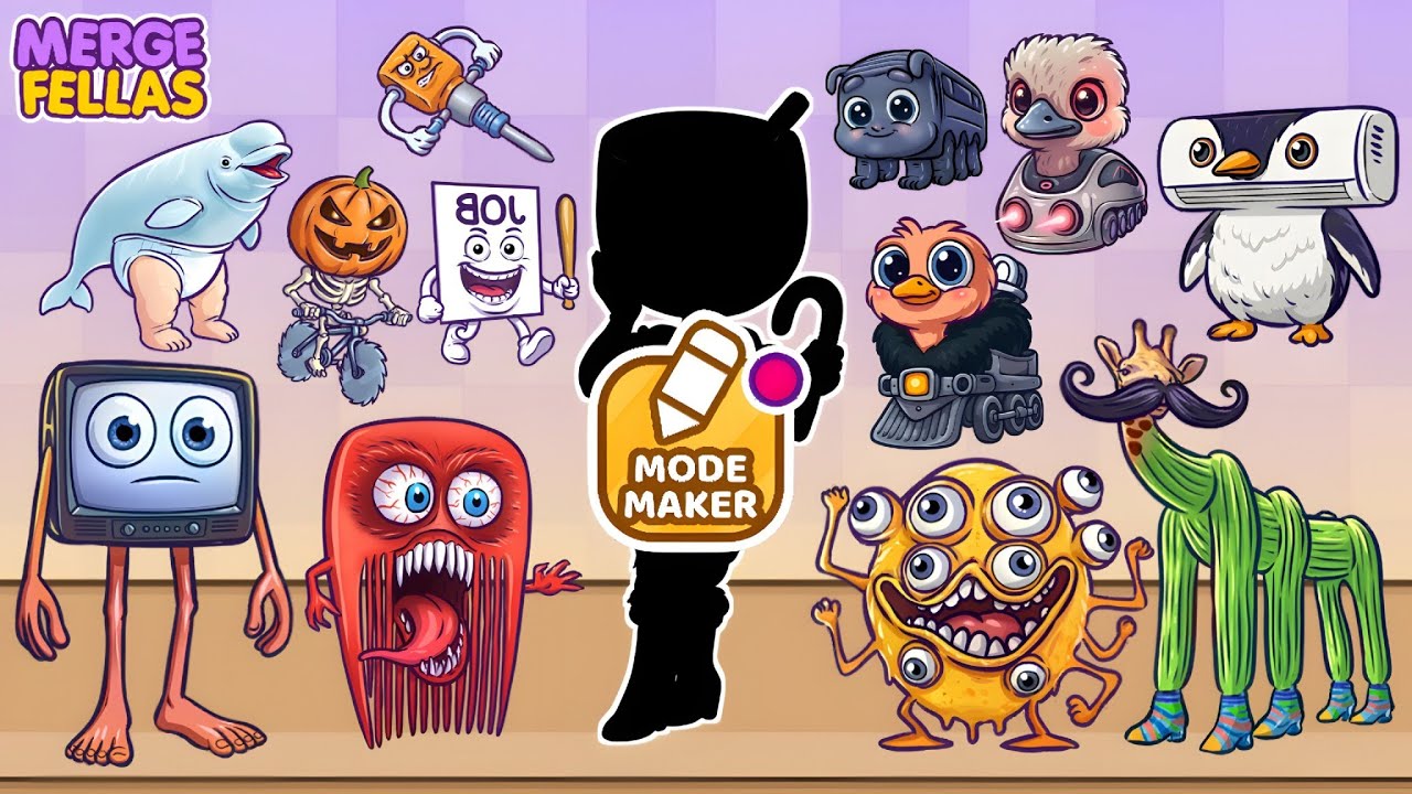 Merge Fellas Italian Xmas Brainrot Maker Mode 11 Gameplay | NEW MODE - Reaching Max Level