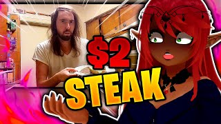 Degenerate Vtuber Reacts to Asmongold's $2 Steak