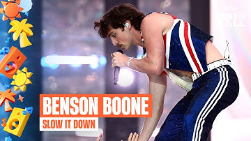 Benson Boone - Slow It Down (Live at Capital
