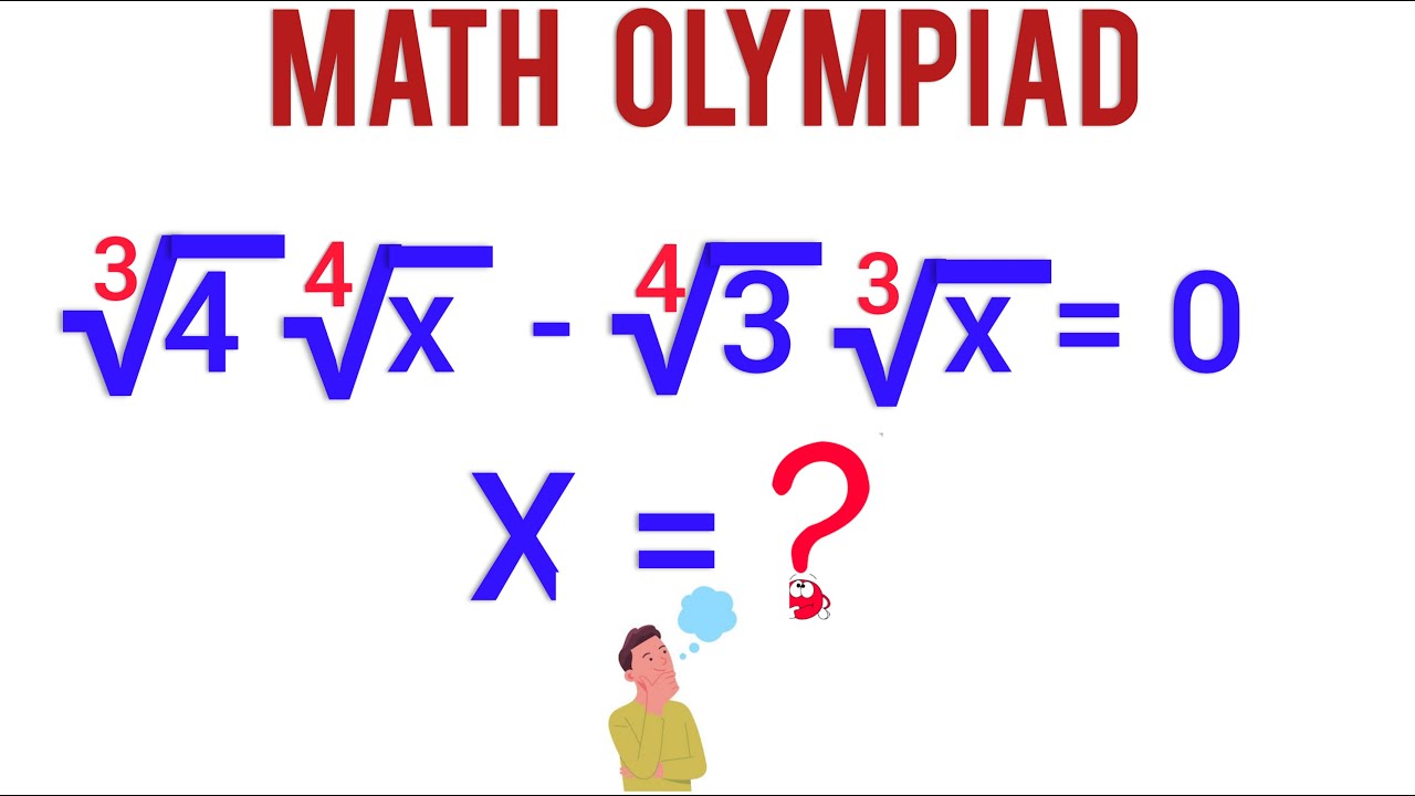 Mathematical Olympiad Solve for X Math Olympiad