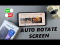 Samsung Galaxy A15: How To Enable / Disable Screen Auto Rotate