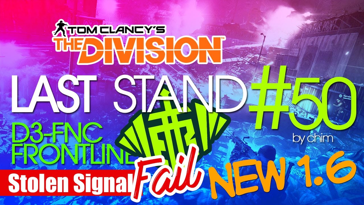 [PS4] The Division 1.6 Striker Gear Sets DLC Last Stand & Stolen Signal [THAI] 050 YouTube
