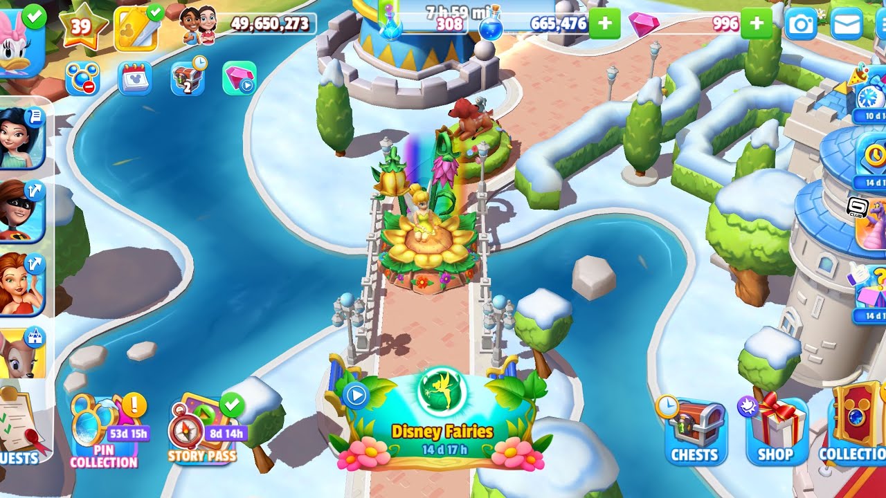 Magic Kingdoms 💙 pt. 63 ………getting a new float. ☺️ | Tinkerbell Disney Fairies Special Event 🌻