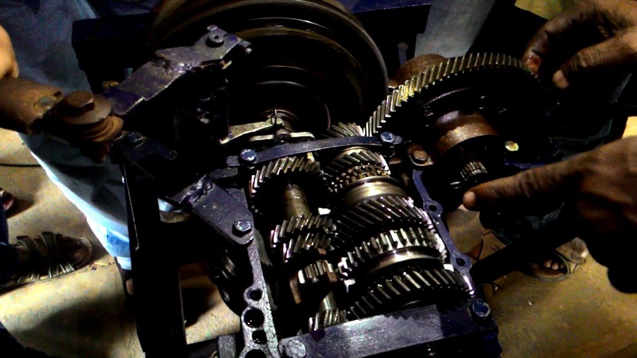 How Gearbox/Transmission works Actual working gearbox YouTube