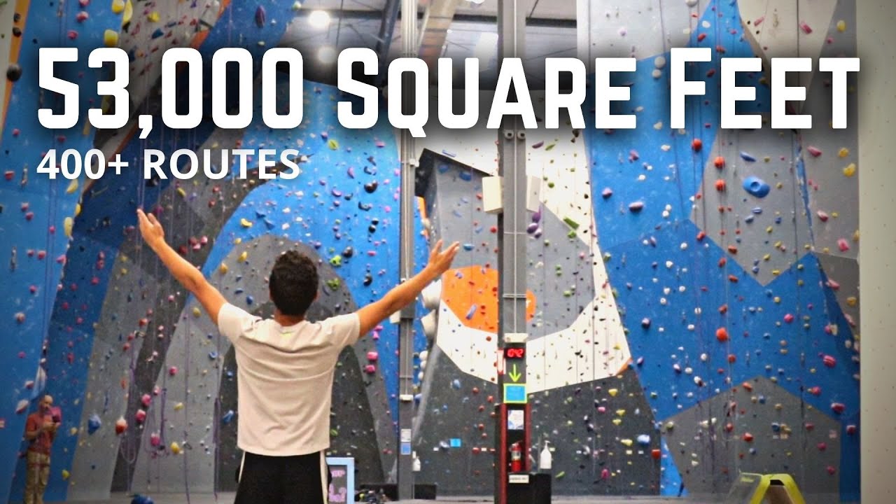 This Climbing Gym is Simply Insane | Earth Treks Englewood