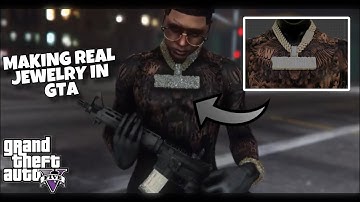 Making Real VVS Diamond Chain Set  In GTA 5 RP (FiveM) | Blender GTA 3D Modeling