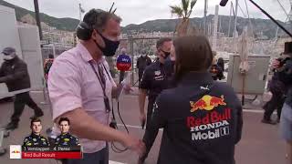 Christian Horner Awkward Interview With Ted Kravitz