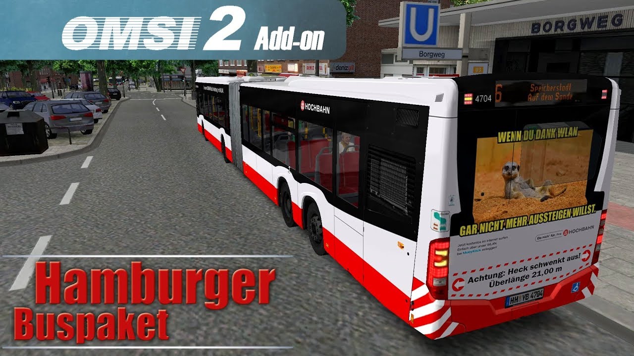 OMSI 2 Hamburger Buspaket - CapaCity L ☆ Let's Play OMSI 2 | #1
