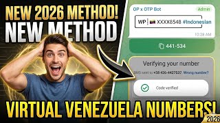 VENEZUELA VIRTUAL NUMBERS 2026😱 | LOGIN NOT AVAILABLE FIXED 🥳 screenshot 2