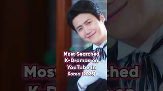 These K-Dramas Dominated YouTube Searches in Korea (2025)