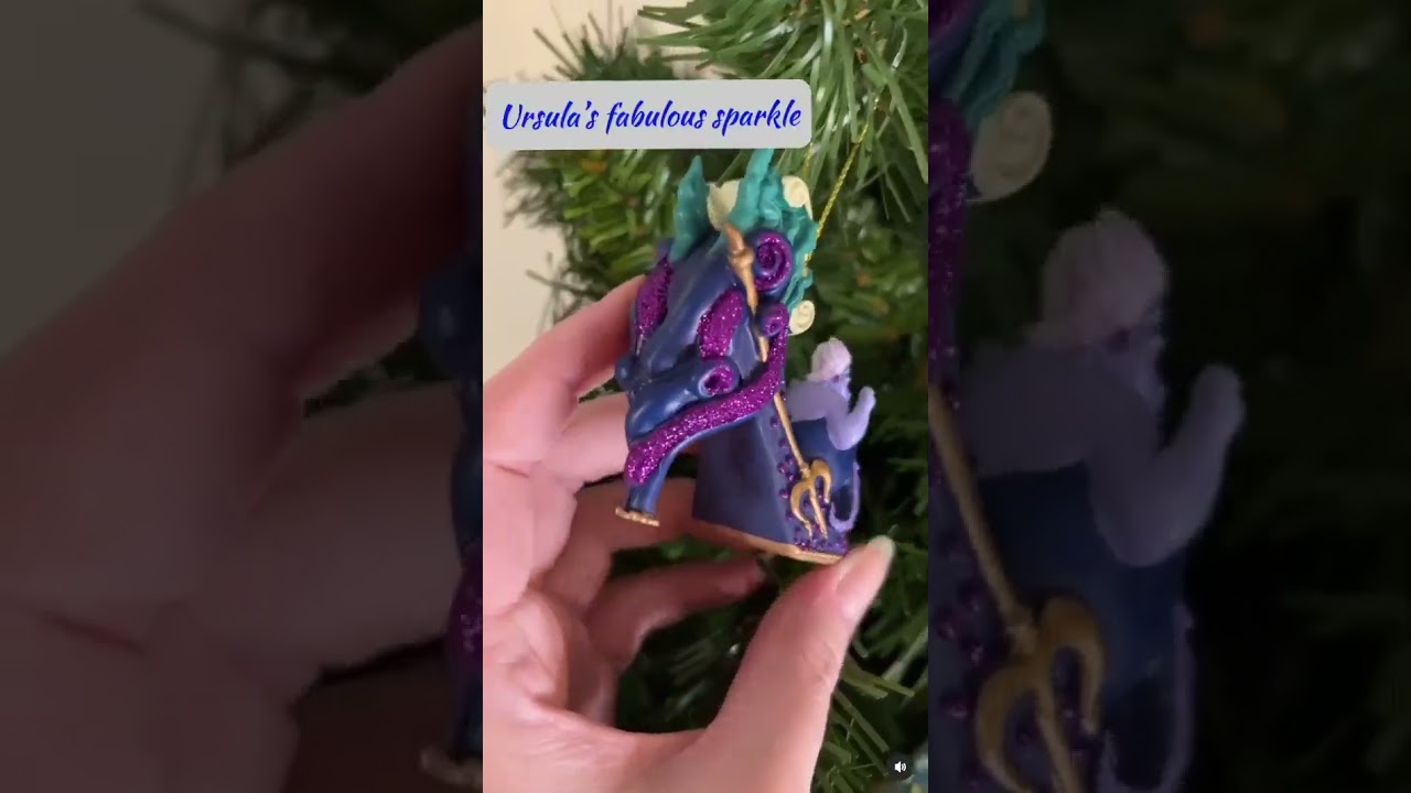 Disney Princesses and Villains Ornament Collections