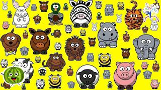 🎵🦁 The Animal Sounds Song! | Learn Phonics &amp; Noises! | EduFam 🐮🐷✨AI8AI9
