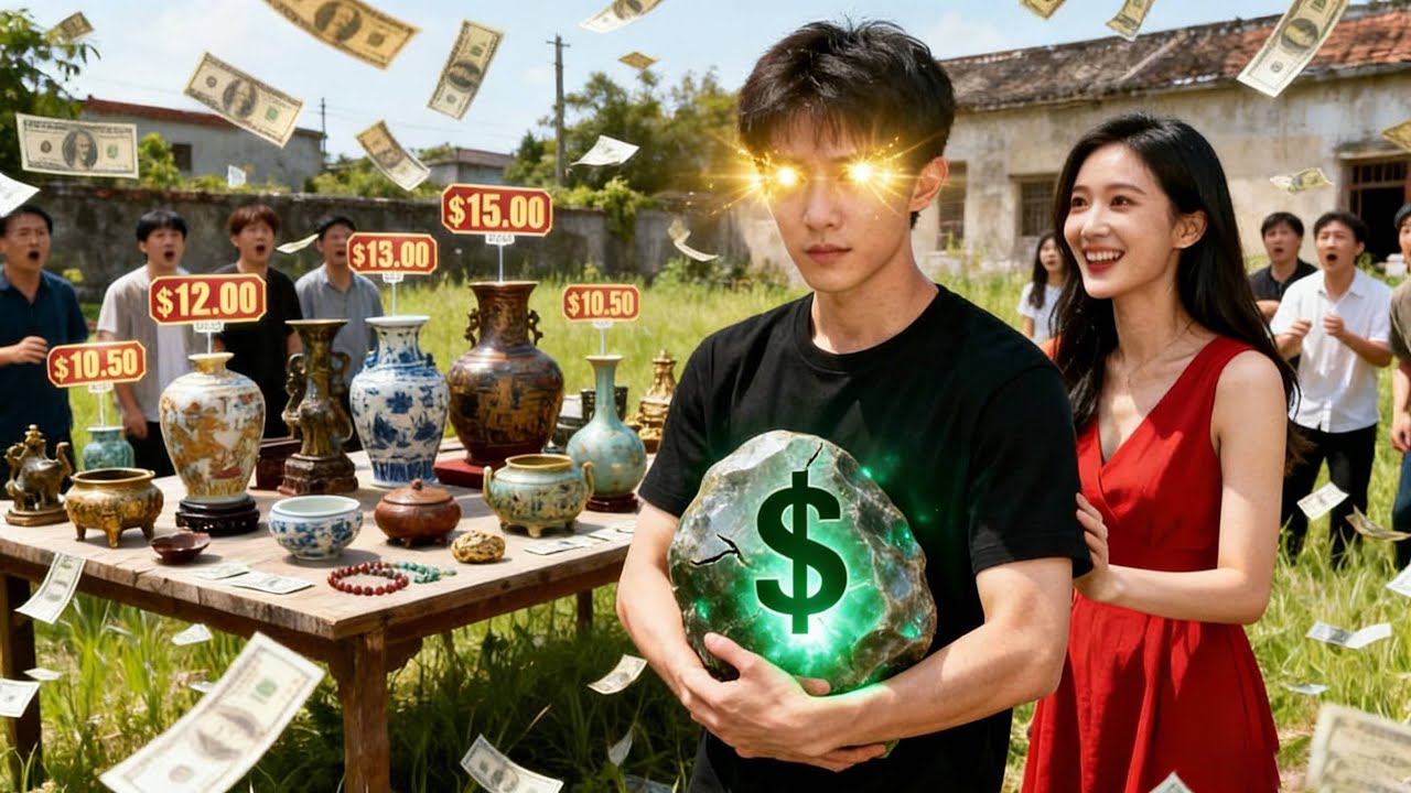 Un pauvre garçon a une vision X, voit la valeur des choses et extrait un jade de 8 millions pierre