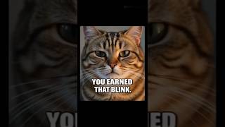 Your cat's slow blink means more than you think 🥹 #shorts #cats