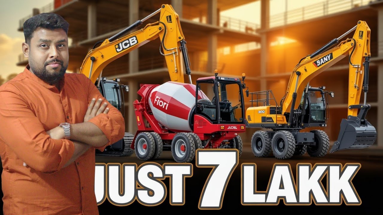 Second Hand JCB 215, Ajax Fiori & SANY 210 Review | Sirf ₹7 Lakh Mein Heavy Machines 🔥