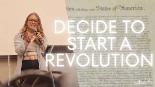 Decide to start a Revolution | Jessica Heilman | 7.29.26 (Sermon Only)