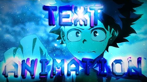 「 SVP TUTORIAL 」How to make Smooth Text Animations - Pro Type Titler