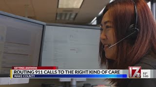 You could soon speak to a nurse when calling 911 in Wake County