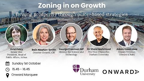 Zoning in on Growth: Driving prosperity through place-based strategies