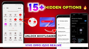 How to unlock bootloader on vivo oppo | Developer Options | android best hidden settings & Features