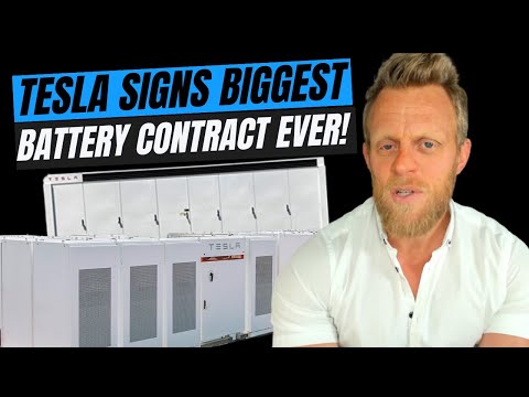 Tesla signs biggest battery contract in history - U.S. grid will be transformed