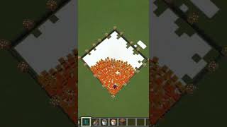 how many snow golems to take down a warden?? #minecraft #minecraftshorts #shorts