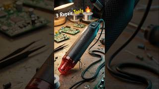 3 Powerful Electronics Repair Tools | Heat Gun, Solder Wire &amp; Flux Explained 🔧 #shorts