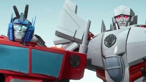 Autobot Megatron Making Jokes In Transformers EarthSpark Official Soundwave VS. Megatron Trailer