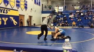 144 final, JJ Ramirez (Central Crossing) vs Griffin Burkle (Centerville)