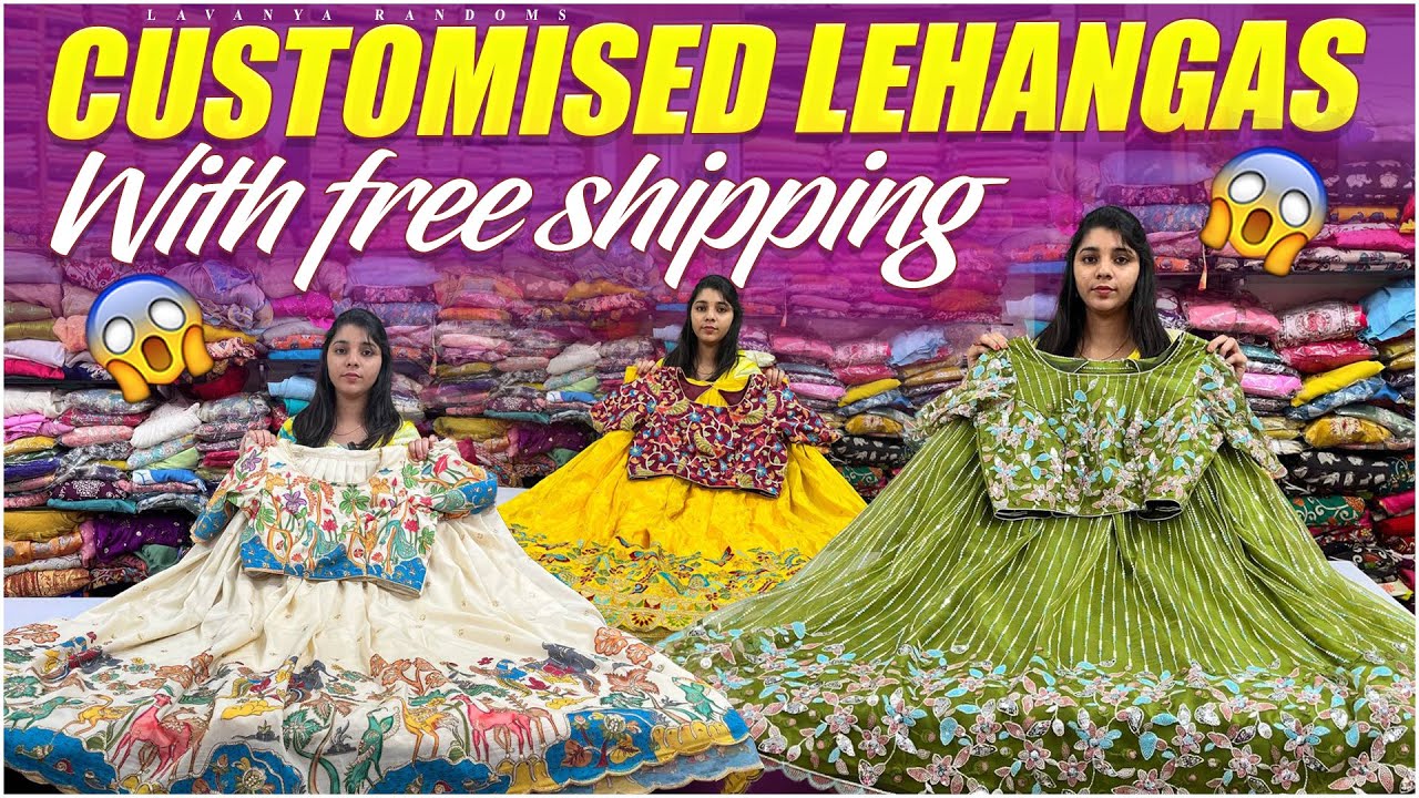 Festival Collections Customised Lehangas 