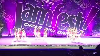 Jamfest Europe 2017 - Fire queens (Junior N4) - ASPTT PAU Fire cheerleaders (France)