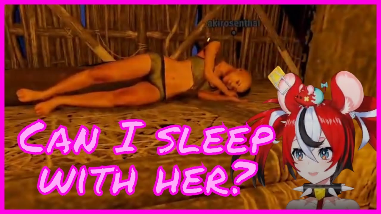 Bae finds Sleeping Beauty Akirose [Hololive]