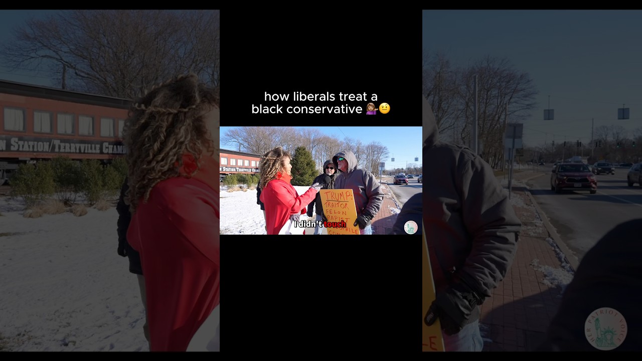 Чернокожий консерватор выводит из себя взрослого мужчину💀