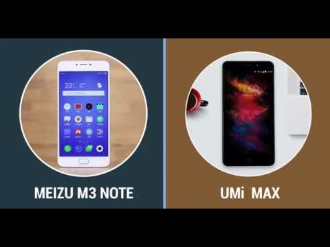 Perfomance Battle: UMi MAX vs. Meizu M3 Note