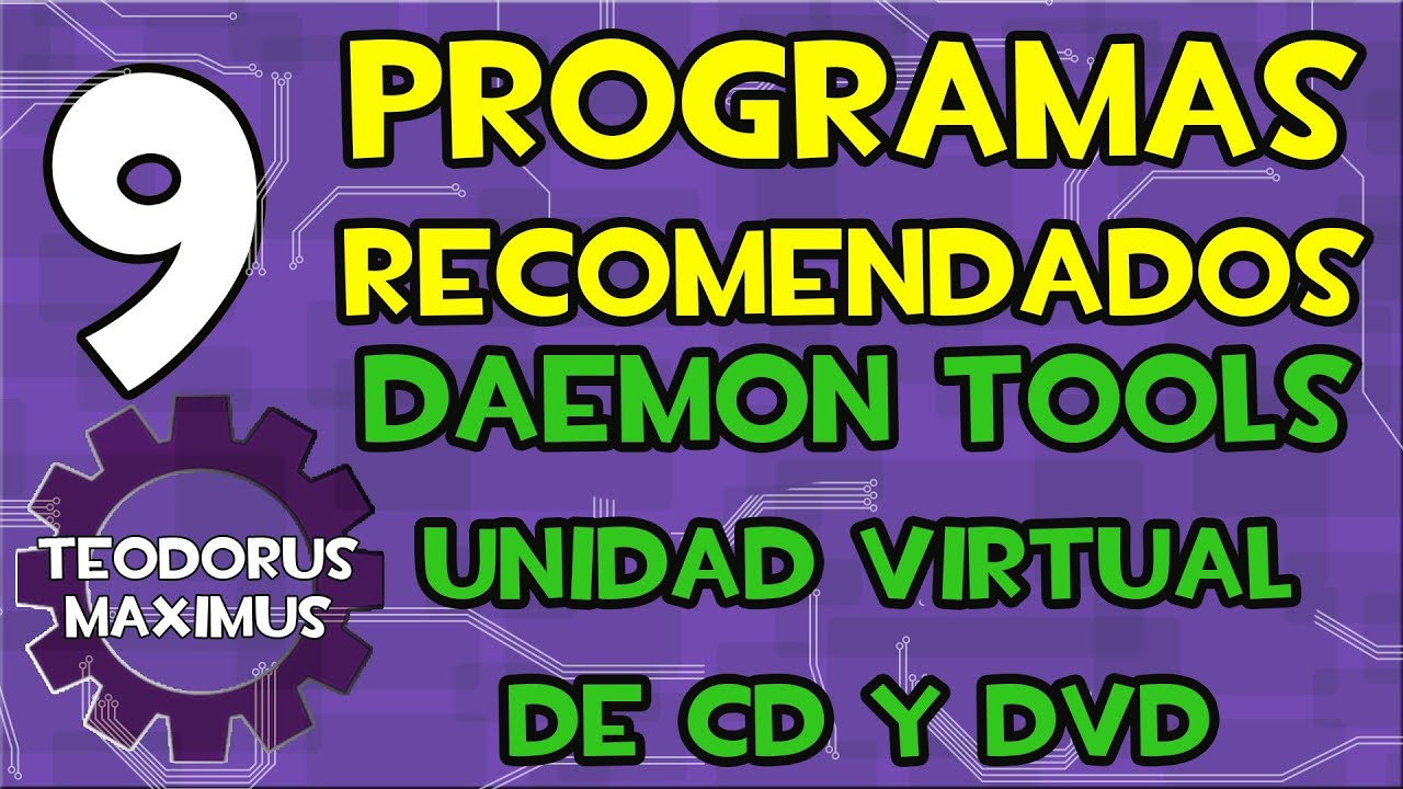 Daemon Tools como descargar y usar - YouTube