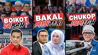 AZMIN BOIKOT PRN SABAH? IZZAH BAKAL MB SELANGOR? HADI DAKWA PERIKATAN NASIONAL DAH CUKUP JUMLAH