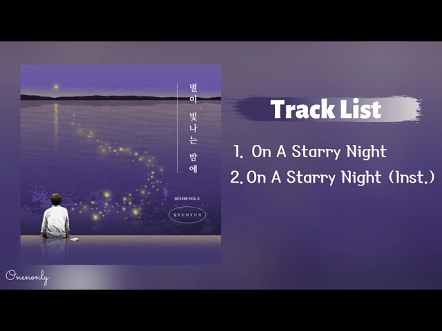 규현(KYUHYUN) - On A Starry Night (REVIBE Vol.3) (Audio) class=