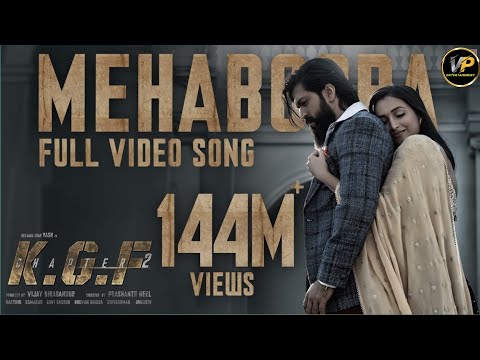 Mehabooba Video Song (Hindi) | KGF Chapter 2 | RockingStar Yash|Prashanth Neel|Ravi Basrur|Romantic