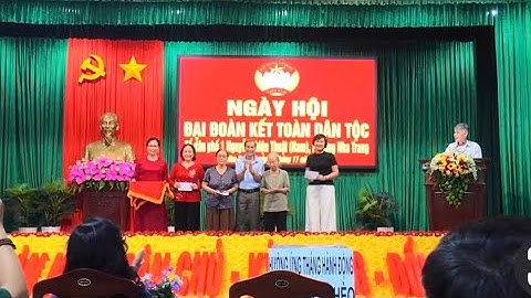 NGÀY HỘI ĐẠI ĐOÀN KẾT TOÀN DÂN TỘC -Tổ đân phố 1 Nguyễn Thiện Thuật (Nam), Phường Nha Trang