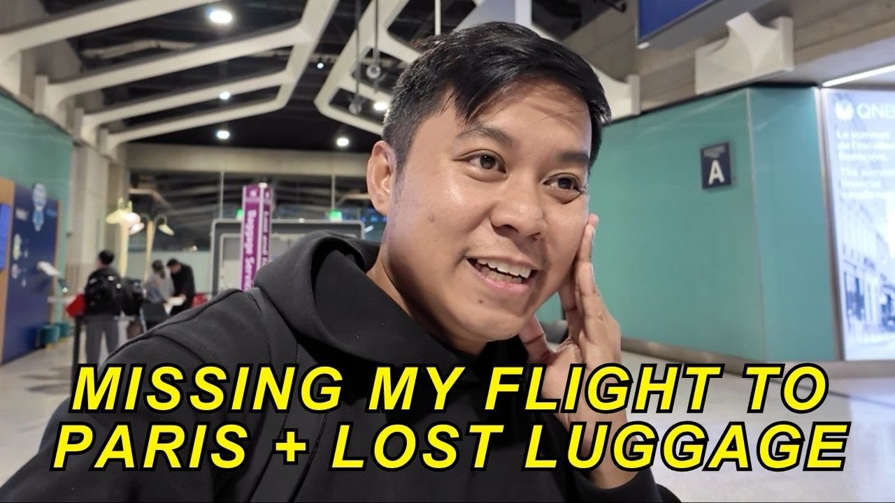 My Most Unfortunate Flight to Europe - Aberya in Paris