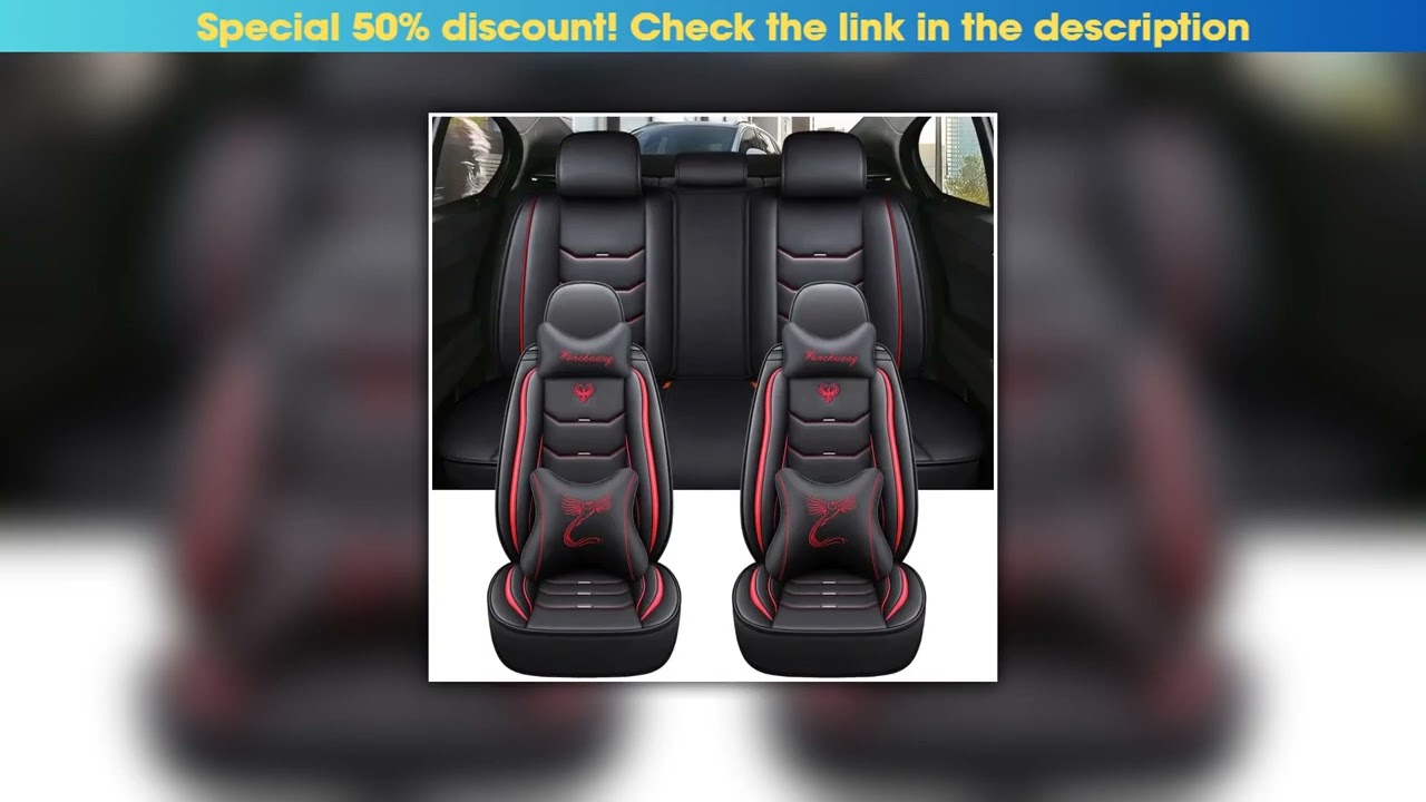 Editor’s Choice Universal Full Coverage 3D Car Seat Cover for MG ZS HS ONE Volvo V50 S60 S90 Chevro