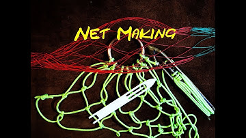 Net Making - How to Make a Purse Net Using Paracord - Easy to Follow Instructions on Net Making