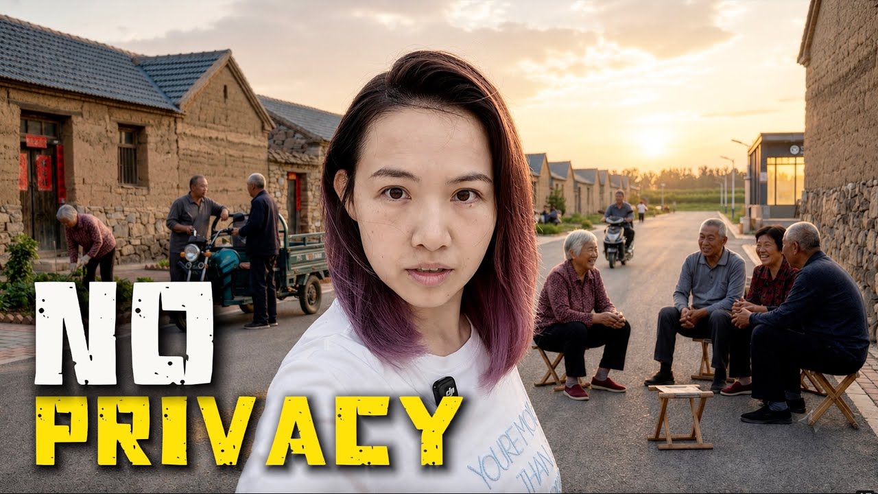 Rural Chinese Village Life: Traditional Living with Modern Convenience