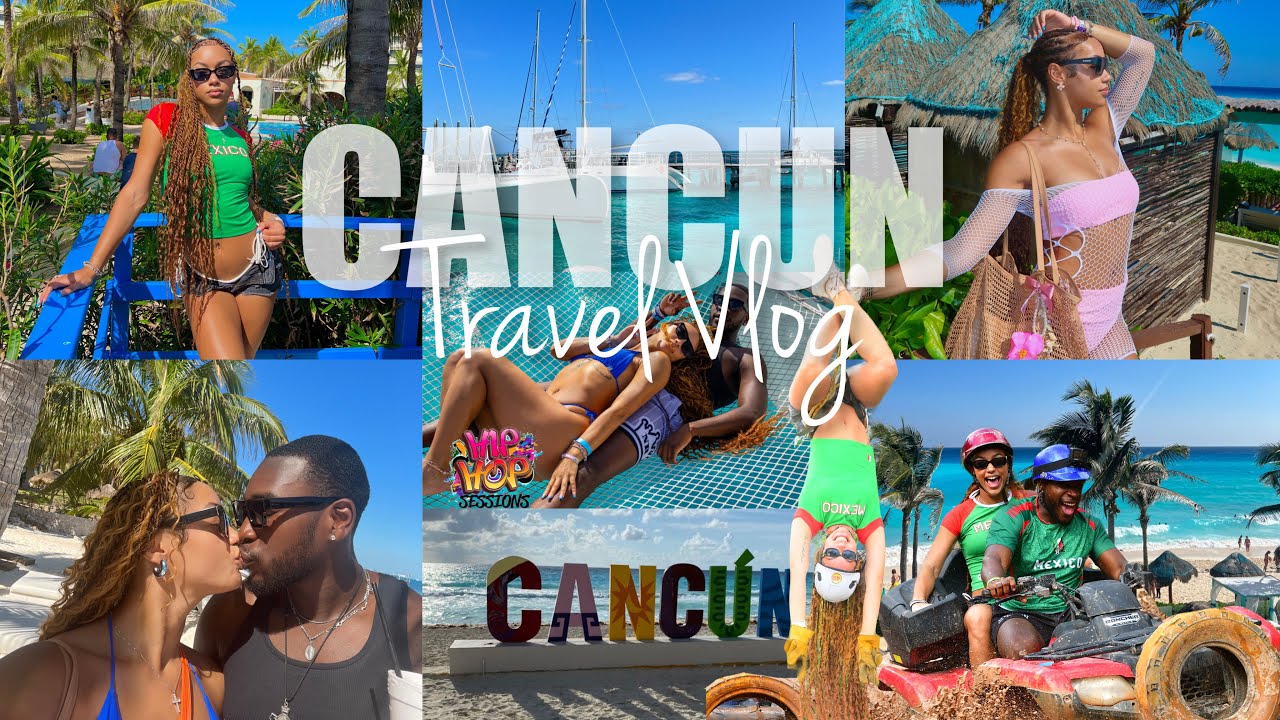 CANCUN TRAVEL VLOG | Baecation In Mexico 🇲🇽 |  ATVs, Ziplining, Party Boat, Clubs, ETC