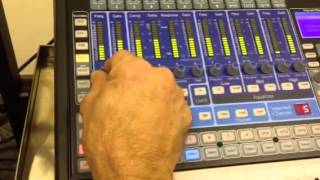 Presonus console at Christ church