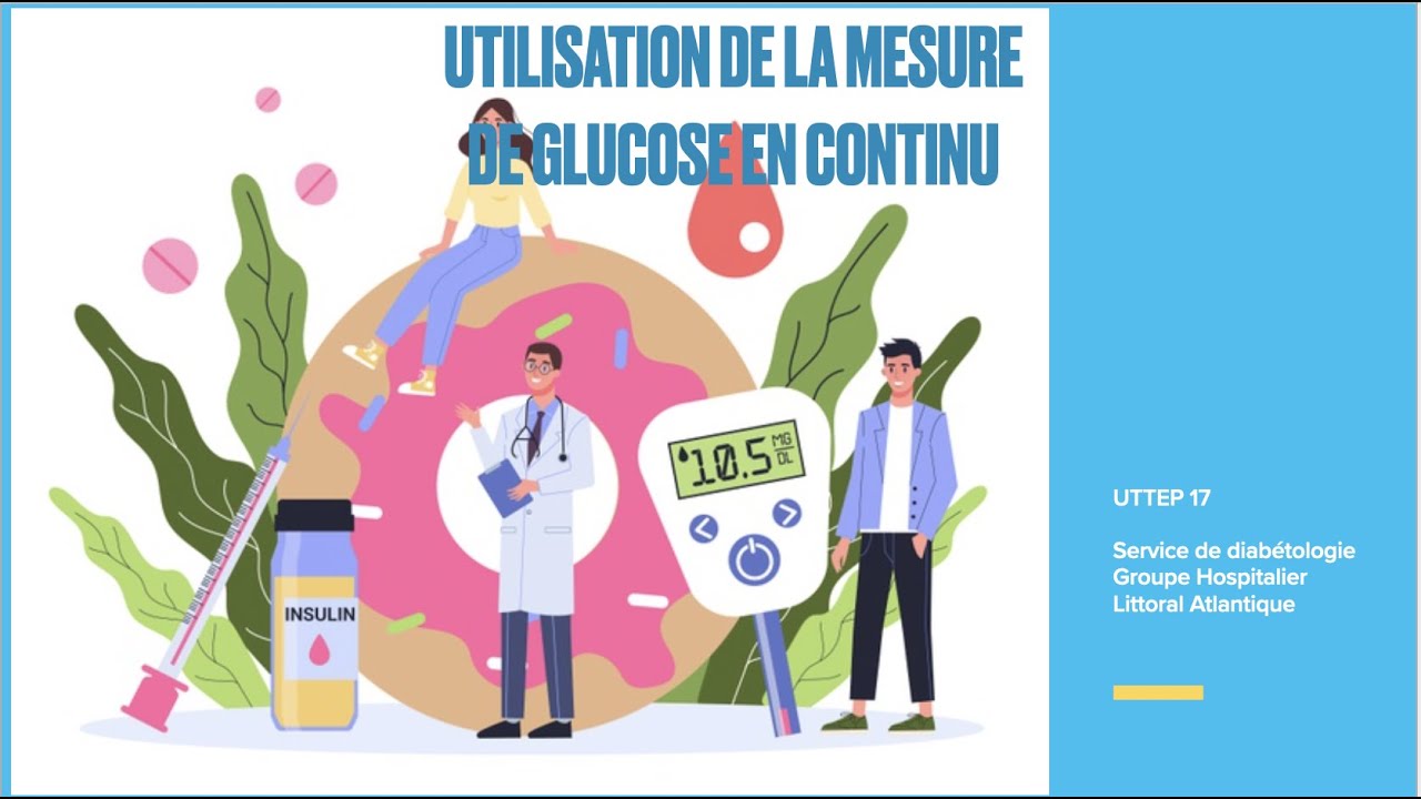 Utilisation de la mesure de glucose en continu - YouTube