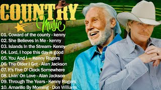 Alan Jackson, Kenny Rogers, George Strait, Don - Top Greatest Old Classic Country Songs Collection