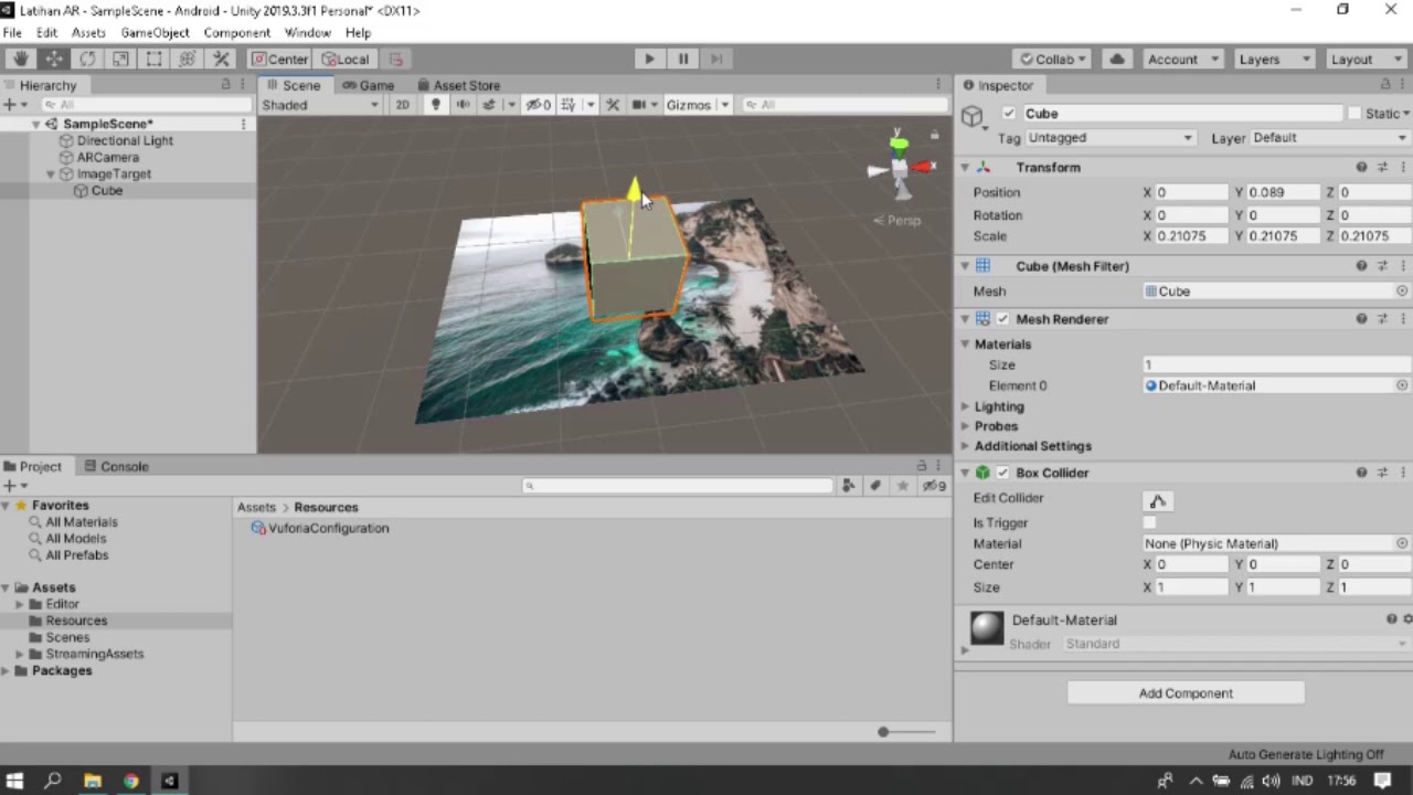 Cara membuat aplikasi Augmented Reality (Tanpa Code) VUFORIA + UNITY3D ...